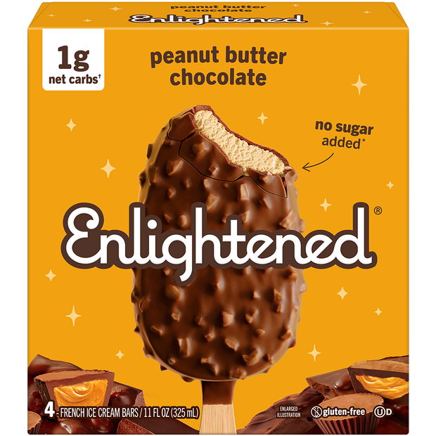 Peanut Butter Chocolate Bars - Enlightened