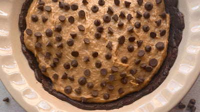 Cookie Crust Peanut Butter Pie