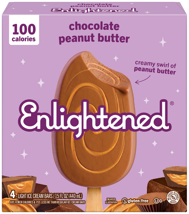 Chocolate Peanut Butter Bars - Enlightened