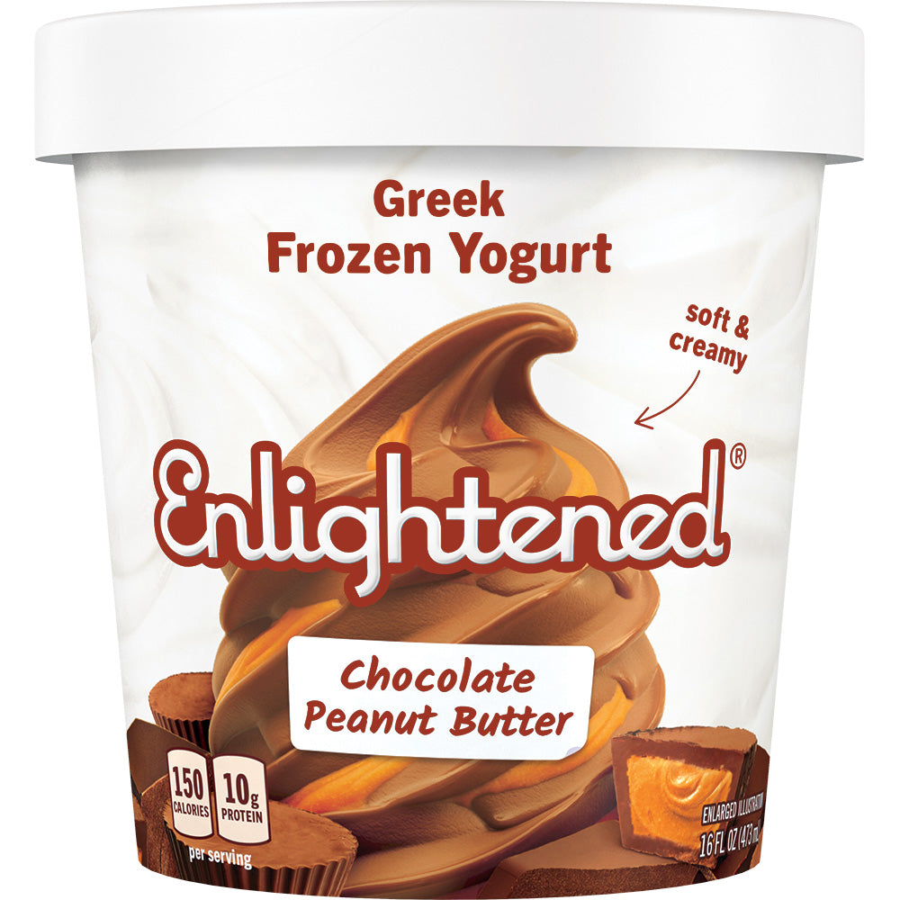 Chocolate Peanut Butter Greek Yogurt Pint Enlightened