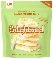 Pineapple Coconut Frozen Yogurt Bark - Enlightened