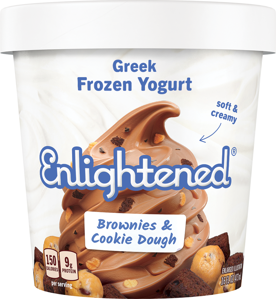 Brownies & Cookie Dough Light Ice Cream Enlightened