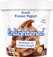 Brownies & Cookie Dough Greek Yogurt Pint - Enlightened