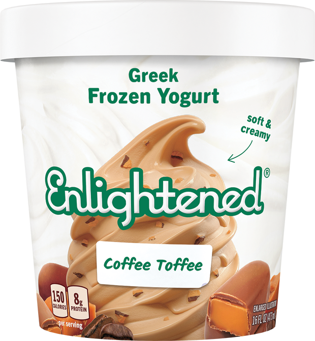 Coffee Toffee Greek Yogurt Pint - Enlightened