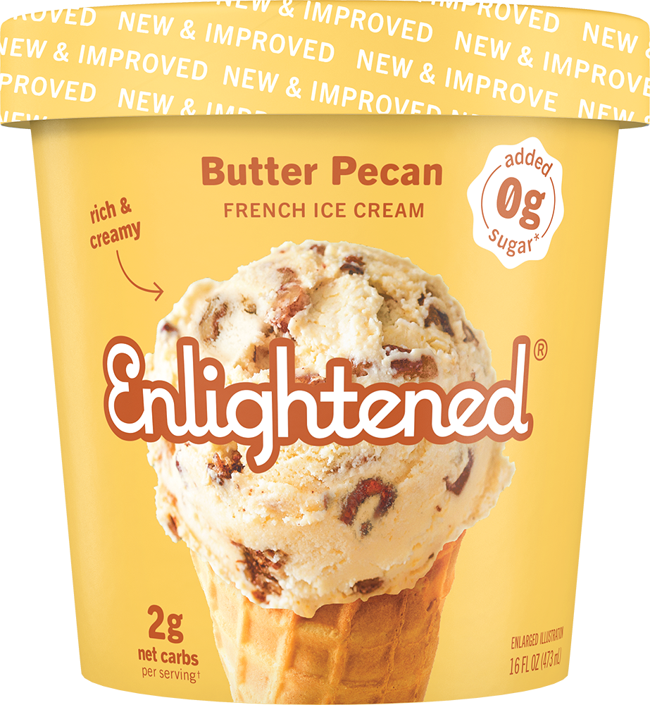 Keto Butter Pecan Ice Cream Enlightened