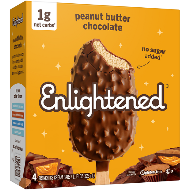 Peanut Butter Chocolate Bars - Enlightened