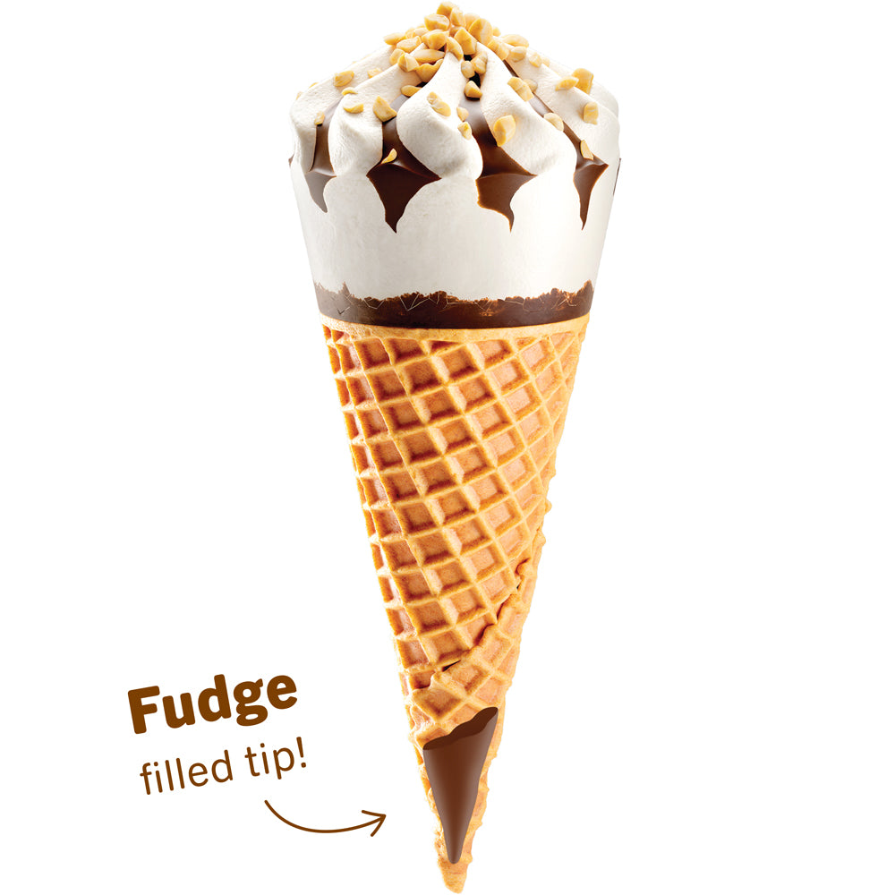 Vanilla Fudge Ice Cream Sundae Cones Enlightened