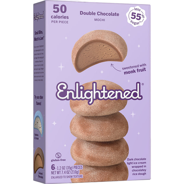 Double Chocolate Mochi Ice Cream - Enlightened